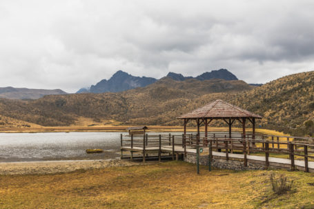 Die Lagune Limpiopungo im Cotopaxi Nationalpark